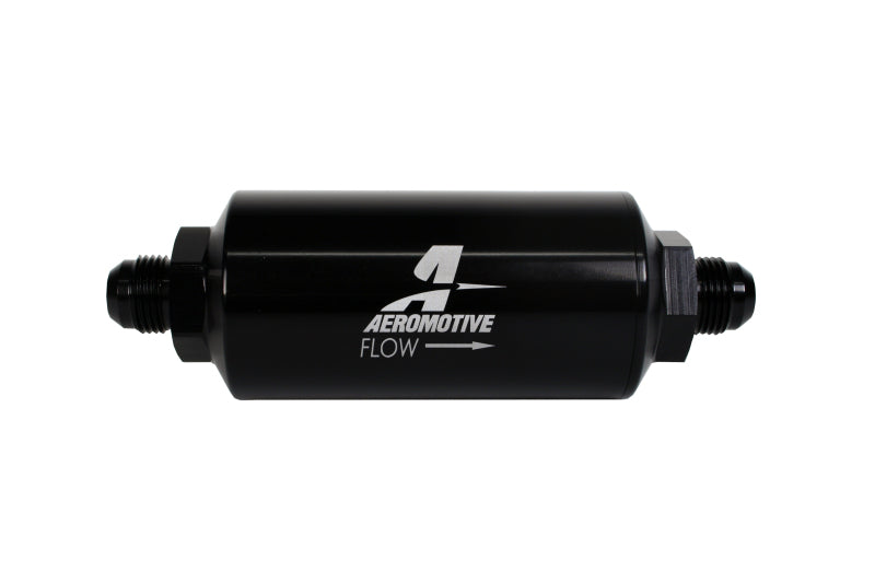 Aeromotive In-Line Filter - (AN -08 Male) 100 Micron Stainless Steel Element Aeromotive In-Line Filter - (AN -08 Male) 100 Micron Stainless Steel Element