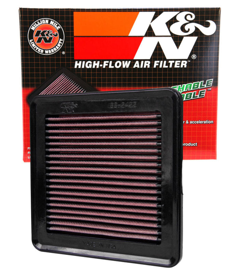 K&N 09 Honda Fit 1.5L Drop In Air Filter K&N 09 Honda Fit 1.5L Drop In Air Filter