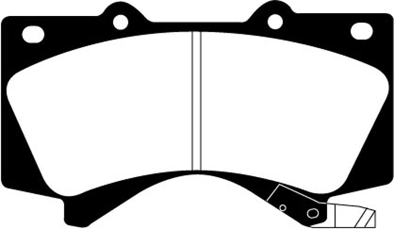 EBC 08+ Lexus LX570 5.7 Greenstuff Front Brake Pads EBC 08+ Lexus LX570 5.7 Greenstuff Front Brake Pads