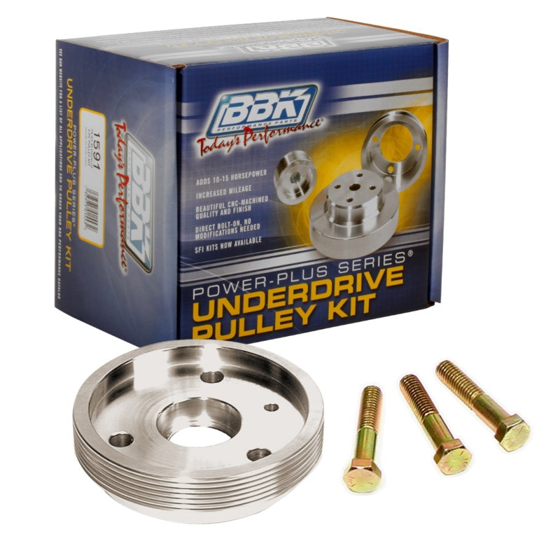 BBK 93-97 Camaro Firebird LT1 Underdrive Pulley Kit - Aluminum BBK 93-97 Camaro Firebird LT1 Underdrive Pulley Kit - Aluminum