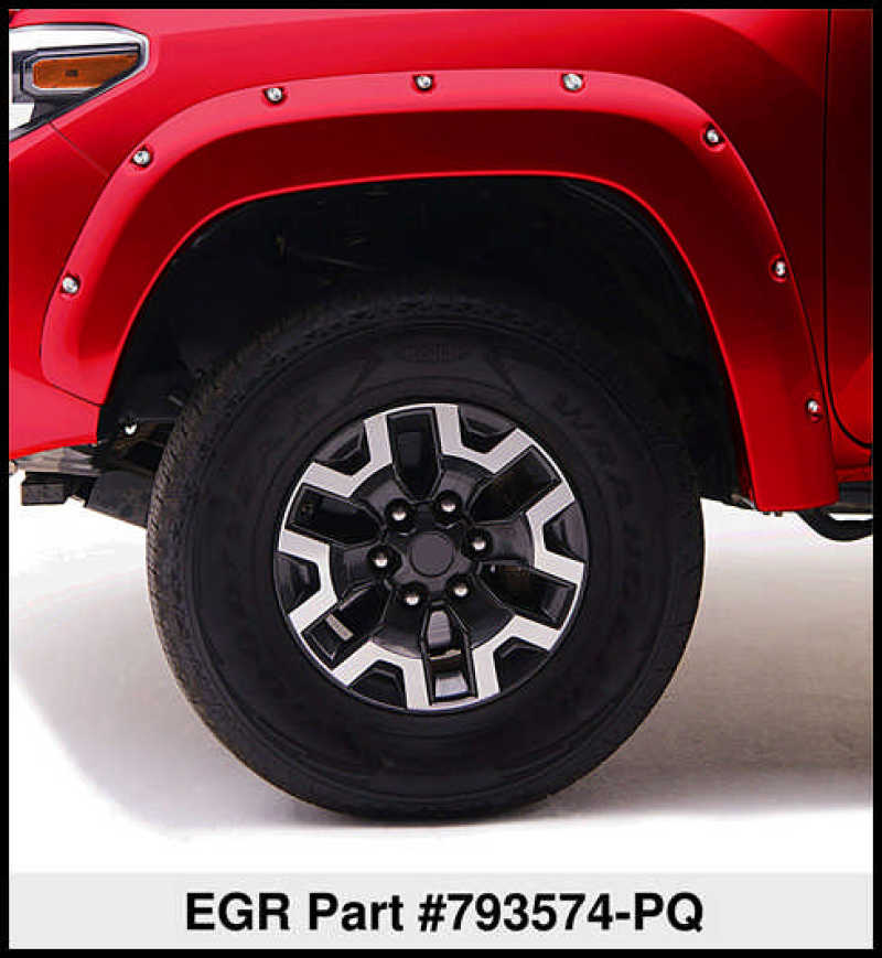 EGR 2018 Ford F150 Bolt-On Look Color Match Fender Flares - Set - Race Red EGR 2018 Ford F150 Bolt-On Look Color Match Fender Flares - Set - Race Red