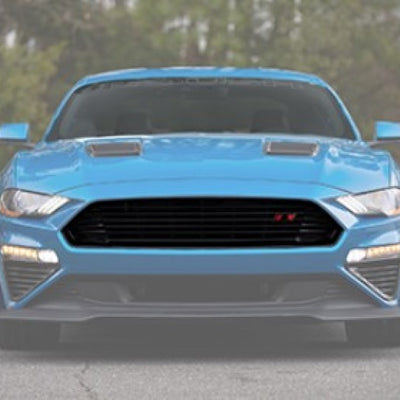 Roush 2018+ Ford Mustang Black Upper Grille Kit
