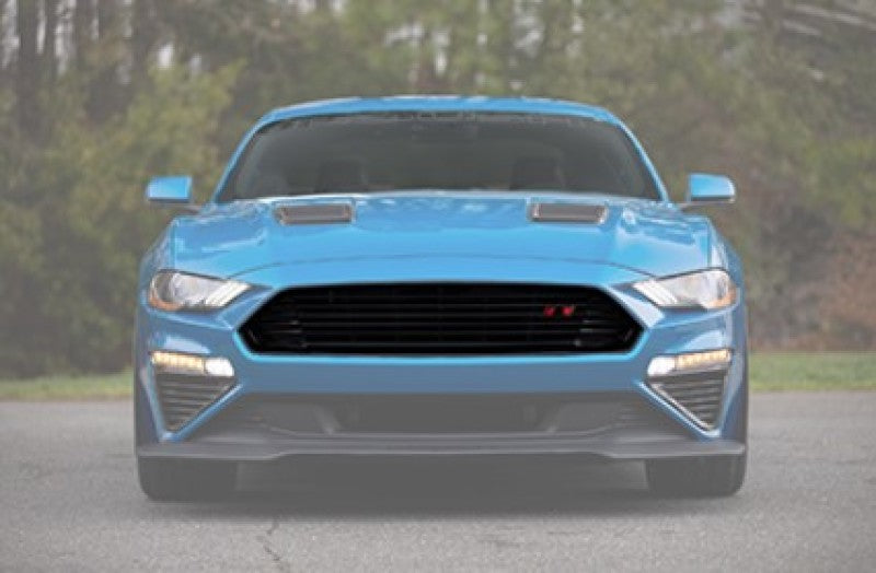Roush 2018+ Ford Mustang Black Upper Grille Kit Roush 2018+ Ford Mustang Black Upper Grille Kit