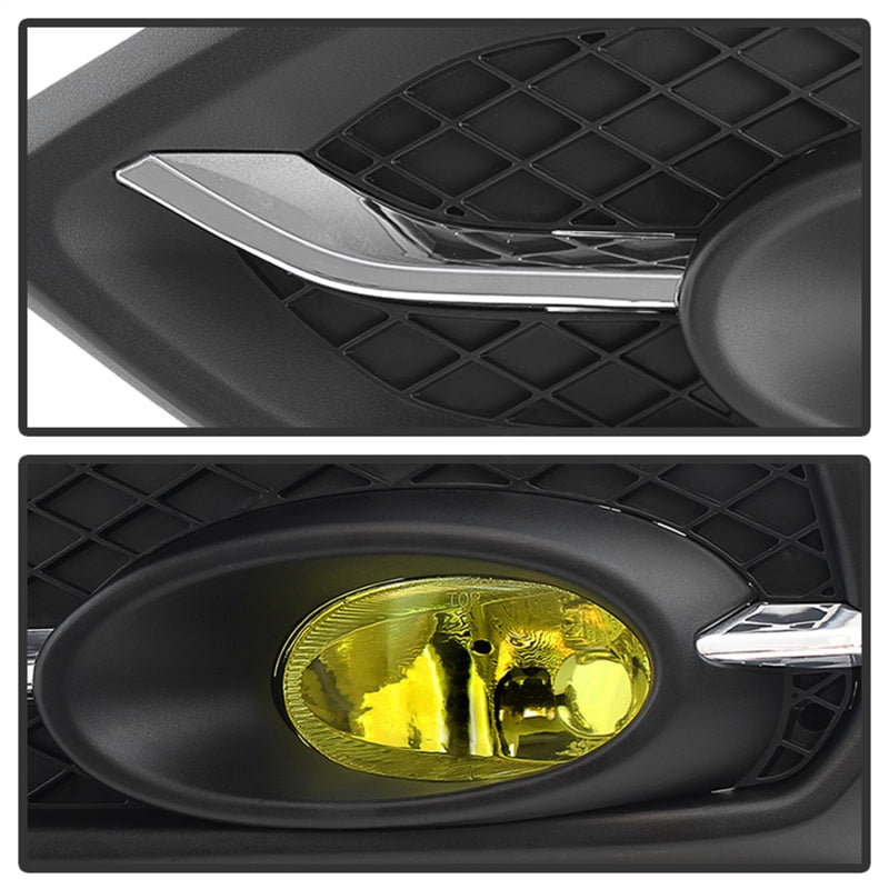 Spyder Honda Civic 2014-2015 2Dr/Coupe (EX Model Only)OEM Fog Light W/Switch- Yellow FL-HC2014-2D-Y Spyder Honda Civic 2014-2015 2Dr/Coupe (EX Model Only)OEM Fog Light W/Switch- Yellow FL-HC2014-2D-Y