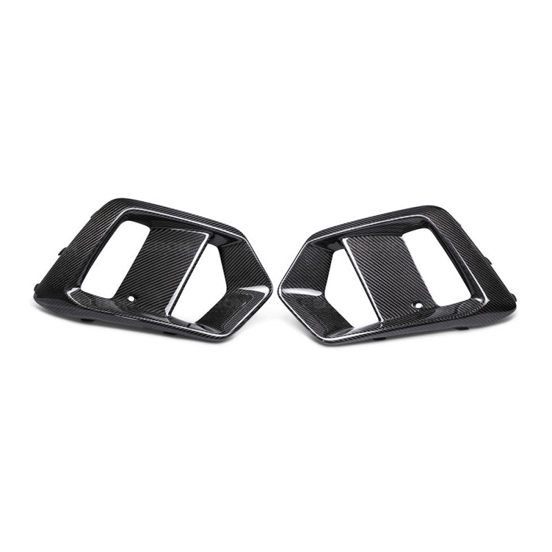 Seibon 16-18 Ford Focus RS Carbon Fiber Fog Light Surrounds Seibon 16-18 Ford Focus RS Carbon Fiber Fog Light Surrounds