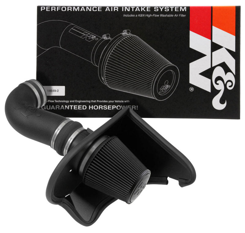 K&N 16-23 Chevrolet Camaro SS 6.2L V8 F/I DRYFLOW Performance Air Intake System K&N 16-23 Chevrolet Camaro SS 6.2L V8 F/I DRYFLOW Performance Air Intake System