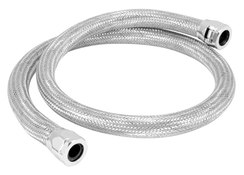 Spectre Stainless Steel Flex Heater Hose Kit 5/8in. Diameter - 4ft. Chrome Spectre Stainless Steel Flex Heater Hose Kit 5/8in. Diameter - 4ft. Chrome