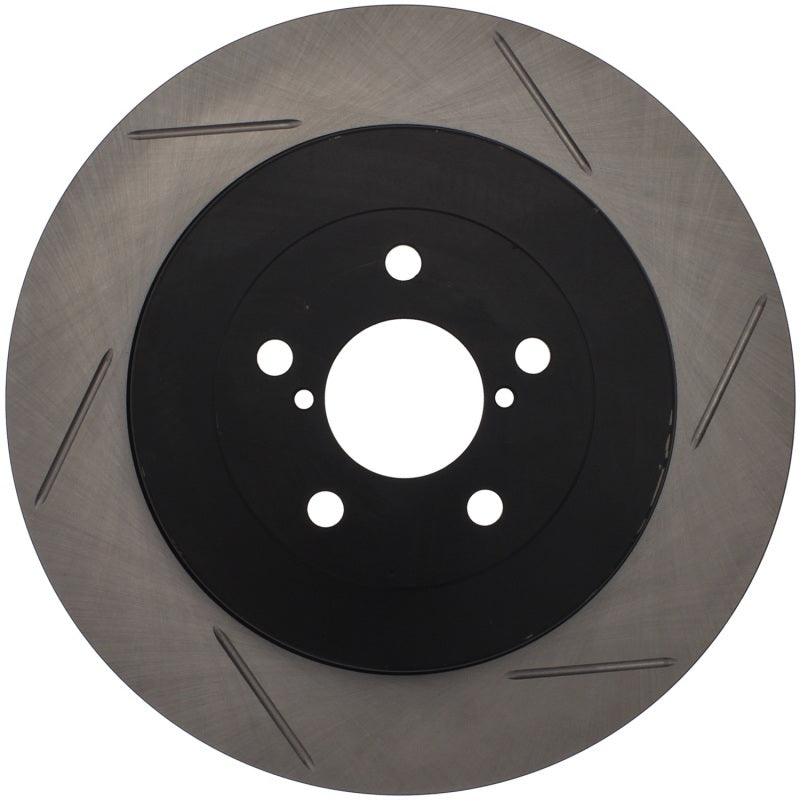 StopTech Power Slot 04 STi Rear Right Slotted Rotor StopTech Power Slot 04 STi Rear Right Slotted Rotor