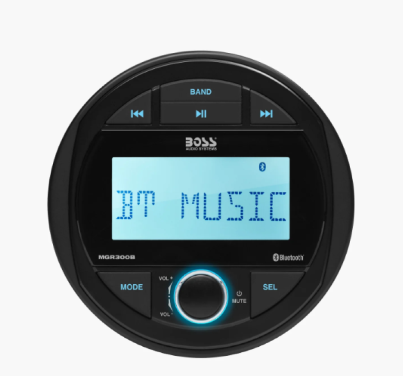 Boss Audio Systems Marine Boat Stereo Sound System Head Unit Boss Audio Systems Marine Boat Stereo Sound System Head Unit