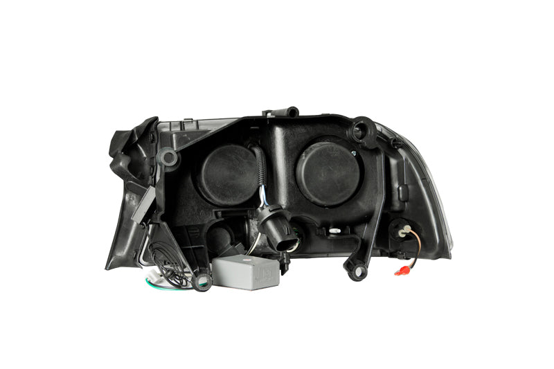 ANZO 1997-2004 Dodge Dakota Crystal Headlights Black 1pc ANZO 1997-2004 Dodge Dakota Crystal Headlights Black 1pc