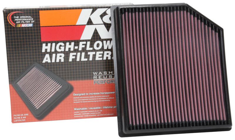 K&N 2018 Jeep Grand Cherokee V8-6.2L F/I Replacement Drop In Air Filter K&N 2018 Jeep Grand Cherokee V8-6.2L F/I Replacement Drop In Air Filter