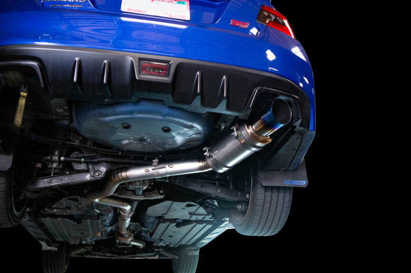 Revel 15-21 WRX/STi 11-14 WRX STi 08-14 WRX Ultra Ti Titanium Single Exit Catback Exhaust Revel 15-21 WRX/STi 11-14 WRX STi 08-14 WRX Ultra Ti Titanium Single Exit Catback Exhaust