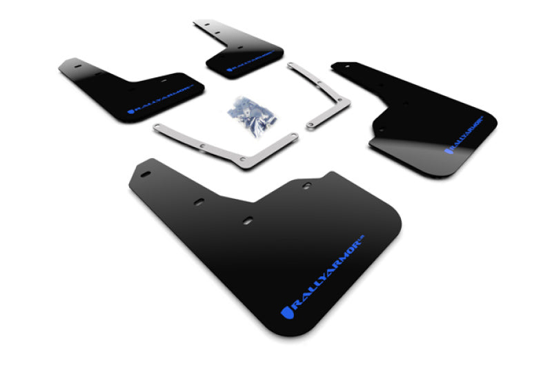 Rally Armor 16-21 Honda Civic Si Black UR Mud Flap w/Blue Logo Rally Armor 16-21 Honda Civic Si Black UR Mud Flap w/Blue Logo