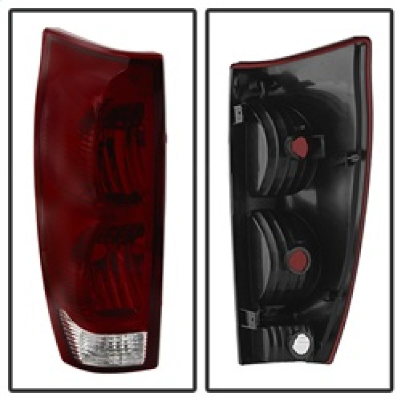 xTune Chevy Avalanche 02-06 OE Style Tail Lights Red Smoked ALT-JH-CAVA02-OE-RSM xTune Chevy Avalanche 02-06 OE Style Tail Lights Red Smoked ALT-JH-CAVA02-OE-RSM