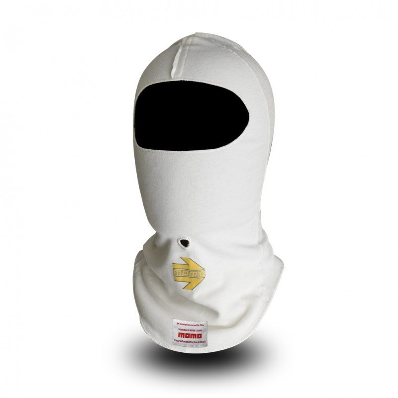 Momo Comfort Tech Balaclava One Size (FIA 8856-2000)-White Momo Comfort Tech Balaclava One Size (FIA 8856-2000)-White