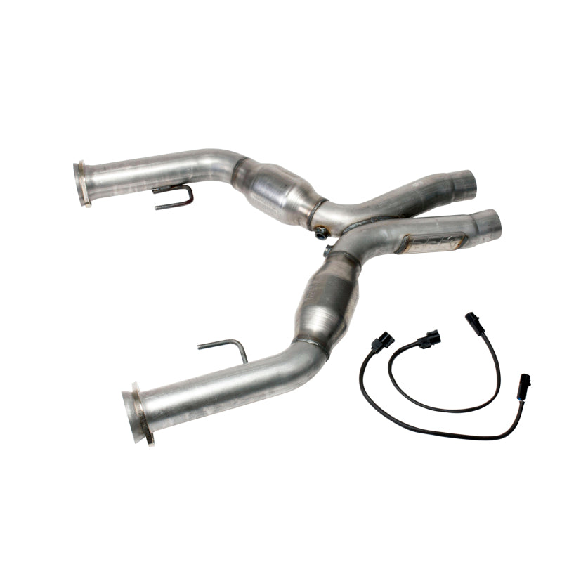 BBK 05-10 Mustang 4.6 Short Mid X Pipe With Catalytic Converters 2-3/4 For BBK Long Tube Headers BBK 05-10 Mustang 4.6 Short Mid X Pipe With Catalytic Converters 2-3/4 For BBK Long Tube Headers