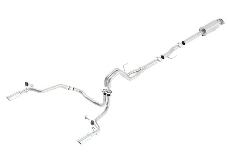 Borla 15-16 Ford F-150 3.5L EcoBoost Ext. Cab Std. Bed Catback Exhaust ATAK Single Split Rear Exit Borla 15-16 Ford F-150 3.5L EcoBoost Ext. Cab Std. Bed Catback Exhaust ATAK Single Split Rear Exit