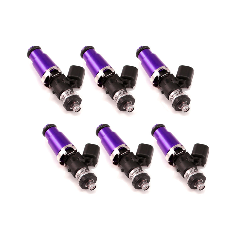 Injector Dynamics 2600-XDS Injectors - 60mm Length - 14mm Top - Denso Lower Cushion (Set of 6) Injector Dynamics 2600-XDS Injectors - 60mm Length - 14mm Top - Denso Lower Cushion (Set of 6)