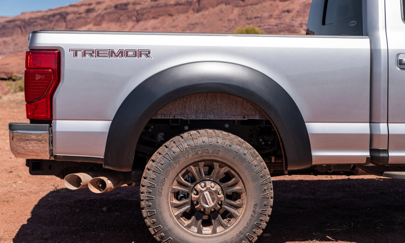 Bushwacker 17-18 Ford F-250 Super Duty Extend-A-Fender Style Flares 4pc - Black Bushwacker 17-18 Ford F-250 Super Duty Extend-A-Fender Style Flares 4pc - Black