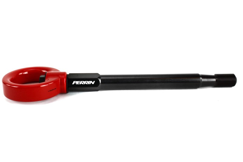 Perrin 08-14 Subaru WRX/STI Tow Hook Kit (Front) - Red Perrin 08-14 Subaru WRX/STI Tow Hook Kit (Front) - Red
