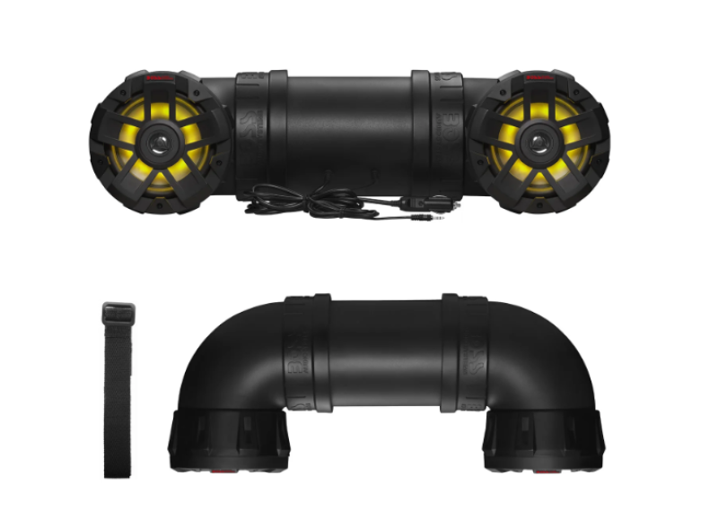 Boss Audio Systems ATV Amplified Bluetooth Sound System / 6.5in Speakers - RGB Illumination Boss Audio Systems ATV Amplified Bluetooth Sound System / 6.5in Speakers - RGB Illumination