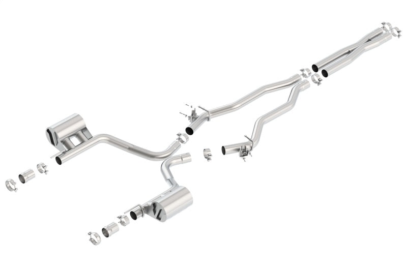 Borla 2015-2022 Charger SRT 392 / Scat Pack 6.4L Atak Catback Exhaust Single Split Rear Exit Borla 2015-2022 Charger SRT 392 / Scat Pack 6.4L Atak Catback Exhaust Single Split Rear Exit