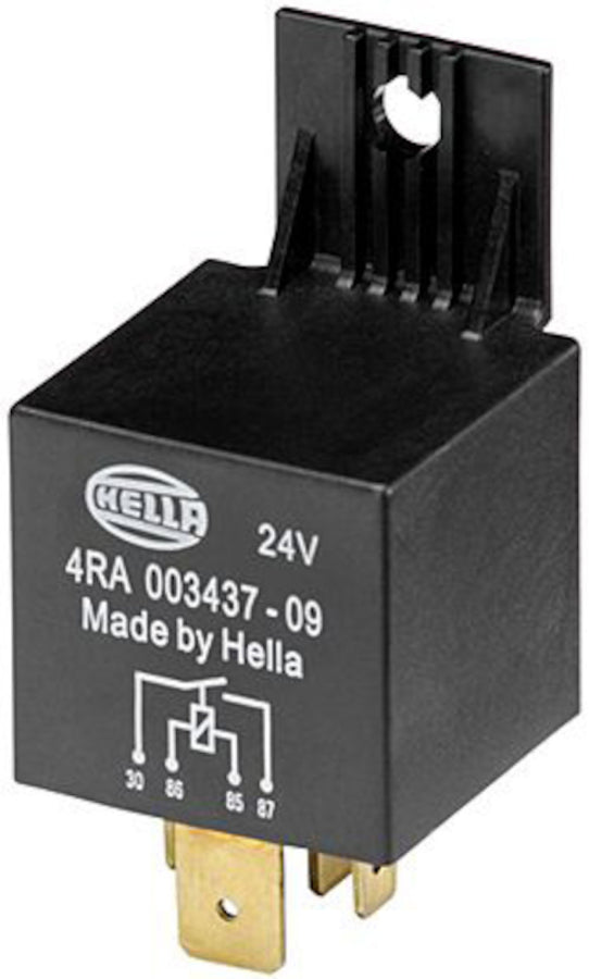 Hella Relay 24V 60A Spst Bkt Hella Relay 24V 60A Spst Bkt