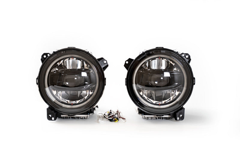 DV8 Offroad 18-22 Jeep Gladiator Wrangler LED Projector Headlights DV8 Offroad 18-22 Jeep Gladiator Wrangler LED Projector Headlights