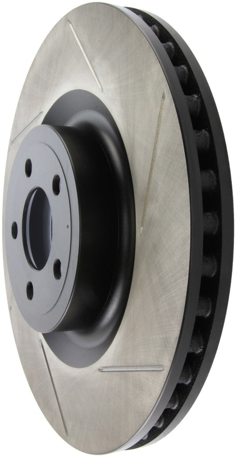 StopTech 2015 Ford Mustang GT w/ Brembo Brakes Left Front Slotted Brake Rotor StopTech 2015 Ford Mustang GT w/ Brembo Brakes Left Front Slotted Brake Rotor