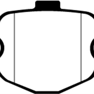 EBC 06-08 Chevrolet Corvette (C6) 7.0 (Z06) Yellowstuff Front Brake Pads