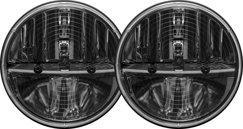 Rigid Industries 7in Round Headlights w/ Heated Lens Non JK - Set of 2 Rigid Industries 7in Round Headlights w/ Heated Lens Non JK - Set of 2