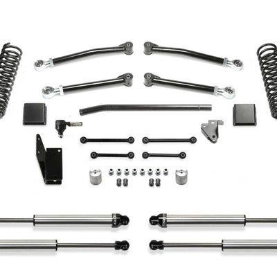 Fabtech 20-21 Jeep JT 4WD Gas 5in Trail w/Dlss Shks