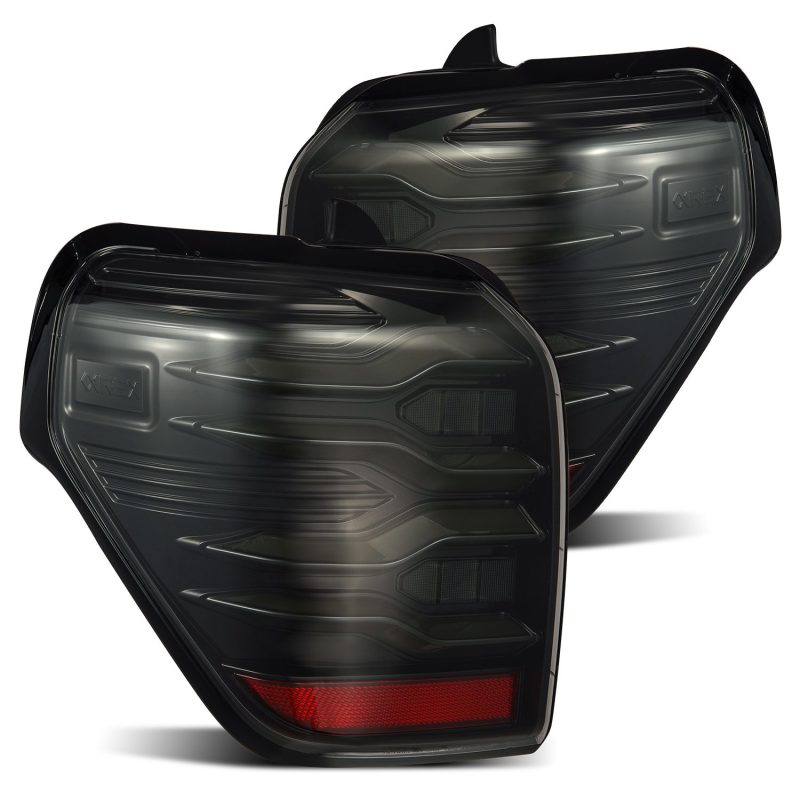 AlphaRex 10-21 Toyota 4Runner LUXX LED Taillights Alpha Blk w/Activ Light/Seq Signal AlphaRex 10-21 Toyota 4Runner LUXX LED Taillights Alpha Blk w/Activ Light/Seq Signal