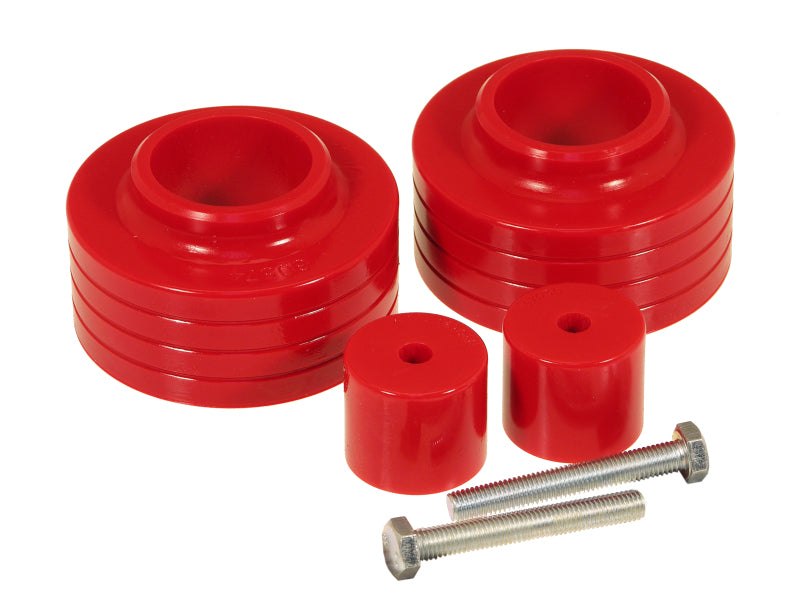 Prothane Jeep TJ 1in Lift Coil Spring Isolator - Red Prothane Jeep TJ 1in Lift Coil Spring Isolator - Red