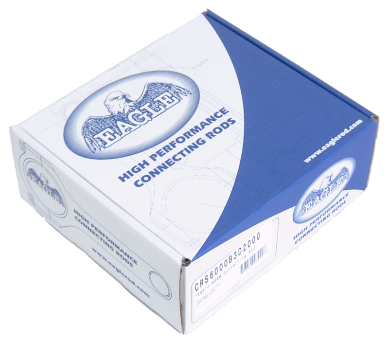 Eagle Chevy 305/350/LT1 /Ford 351 Forged 4340 H-Beam Connecting Rods w/ 7/16in ARP2000 (Set of 8) Eagle Chevy 305/350/LT1 /Ford 351 Forged 4340 H-Beam Connecting Rods w/ 7/16in ARP2000 (Set of 8)