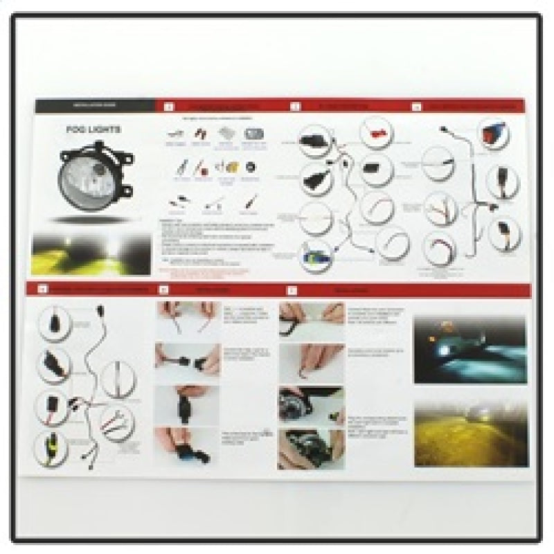 Spyder Ford F-150 2015-2016 OEM Fog Lights W/Universal Switch- Clear FL-FF15014-C Spyder Ford F-150 2015-2016 OEM Fog Lights W/Universal Switch- Clear FL-FF15014-C