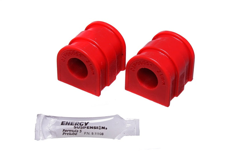 Energy Suspension 06-12 VW GTI / 10-14 VW Golf (Base) Red 21.7mm Rear Sway Bar Bushing Set Energy Suspension 06-12 VW GTI / 10-14 VW Golf (Base) Red 21.7mm Rear Sway Bar Bushing Set
