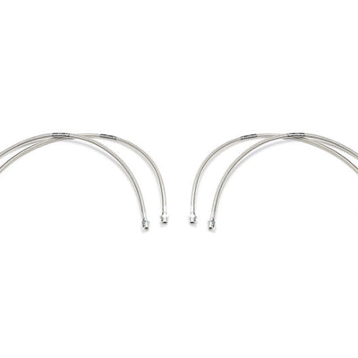 Fabtech 07-18 Jeep JK 4WD Front & Rear Extended Brake Line Kit