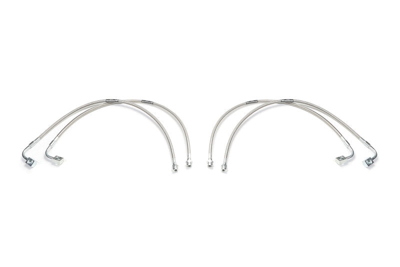 Fabtech 07-18 Jeep JK 4WD Front & Rear Extended Brake Line Kit Fabtech 07-18 Jeep JK 4WD Front & Rear Extended Brake Line Kit