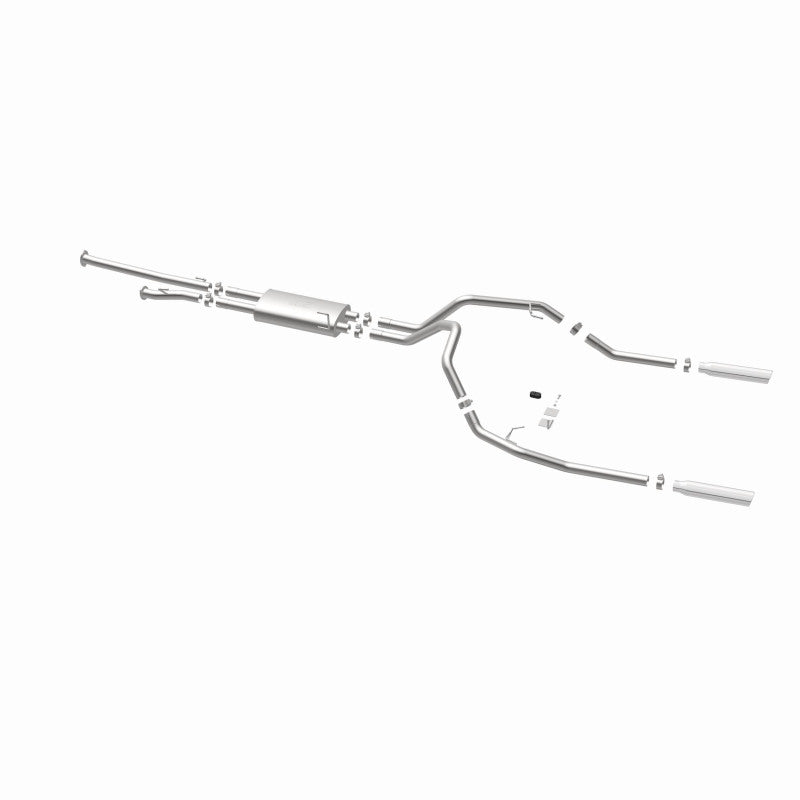 MagnaFlow 14 Toyota Tundra V8 4.6L/5.7L Stainless Cat Back Exhaust Dual Split Rear Exit MagnaFlow 14 Toyota Tundra V8 4.6L/5.7L Stainless Cat Back Exhaust Dual Split Rear Exit