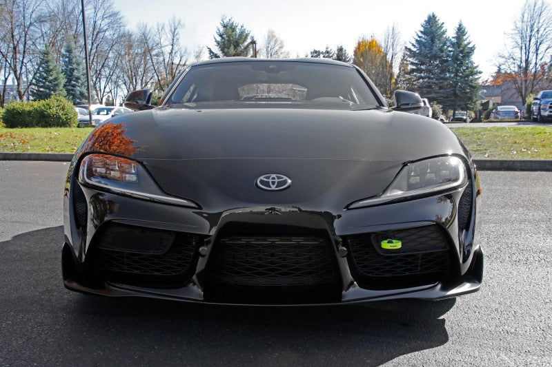 Perrin 2020 Toyota Supra Tow Hook Kit (Front) - Neon Yellow Perrin 2020 Toyota Supra Tow Hook Kit (Front) - Neon Yellow