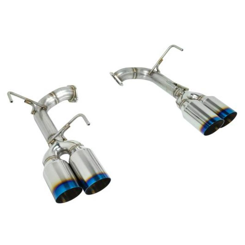 Remark Subaru WRX STi VA Axle Back Exhaust w/ Stainless Single Wall Tip - 4 Inch Version Remark Subaru WRX STi VA Axle Back Exhaust w/ Stainless Single Wall Tip - 4 Inch Version