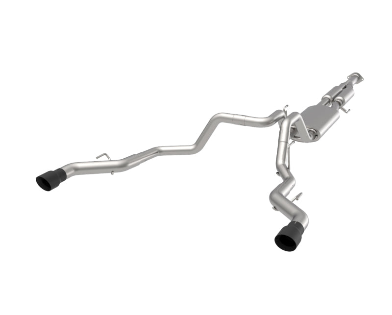 Kooks 21+ Ford F150 2.7/3.5/5.0L 3in Dual Cat-Back Rear Exit Exhaust w/BlackTips Kooks 21+ Ford F150 2.7/3.5/5.0L 3in Dual Cat-Back Rear Exit Exhaust w/BlackTips