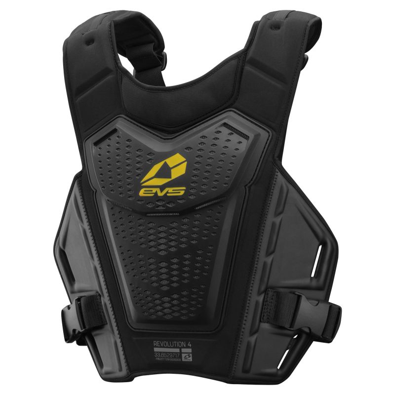 EVS Revo 4 Roost Deflector Black/Hiviz - Small/Medium EVS Revo 4 Roost Deflector Black/Hiviz - Small/Medium