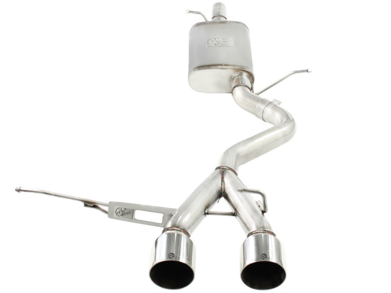 aFe MACHForce XP 2-1/2in SS-304 Cat-Back Exhausts w/ Polished Dual Tips 2008 VW Golf R32 V6-3.2L MKV aFe MACHForce XP 2-1/2in SS-304 Cat-Back Exhausts w/ Polished Dual Tips 2008 VW Golf R32 V6-3.2L MKV