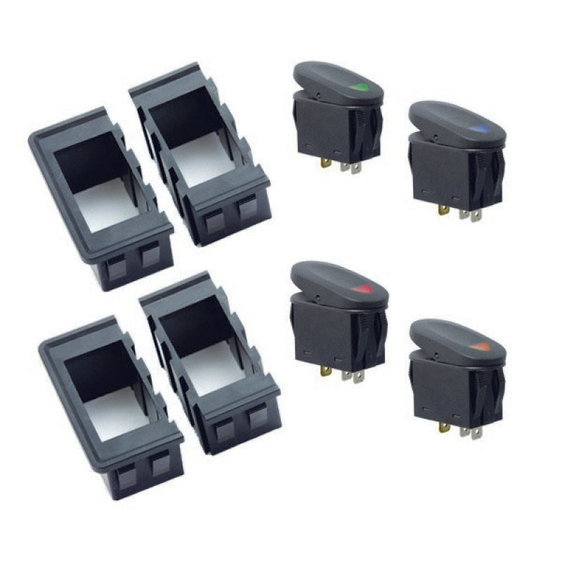 Rugged Ridge Rocker Switch Housing Kit Rugged Ridge Rocker Switch Housing Kit