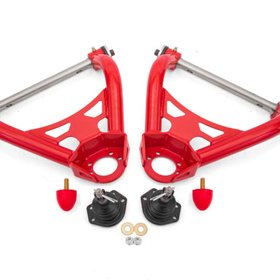 BMR 64-72 A-Body Non-Adj Upper A-Arms (Polyurethane) - Red