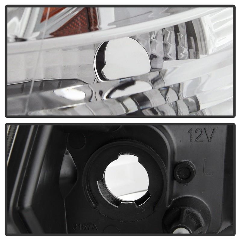 Spyder 09-16 Dodge Ram 1500 Ver 2 Proj Headlight - Light Bar Turn Signal - Chro - PRO-YD-DR09V2-SB-C Spyder 09-16 Dodge Ram 1500 Ver 2 Proj Headlight - Light Bar Turn Signal - Chro - PRO-YD-DR09V2-SB-C