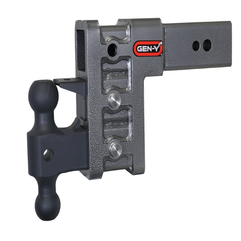 Gen-Y Mega Duty 3in Shank 6in Drop 3.5K TW 32K Hitch w/GH-0161 Dual-Ball/GH-0162 Pintle Lock Gen-Y Mega Duty 3in Shank 6in Drop 3.5K TW 32K Hitch w/GH-0161 Dual-Ball/GH-0162 Pintle Lock