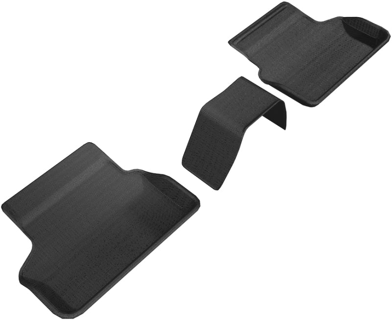 3D MAXpider 2017-2020 BMW 5 Series G30/G31 Kagu 2nd Row Floormats - Black 3D MAXpider 2017-2020 BMW 5 Series G30/G31 Kagu 2nd Row Floormats - Black